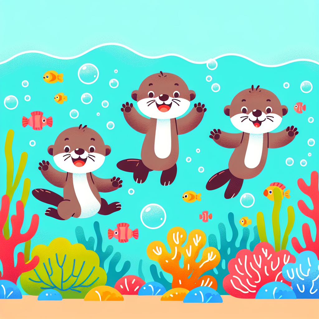 Oceanic Otter Odyssey Painting Number Kit