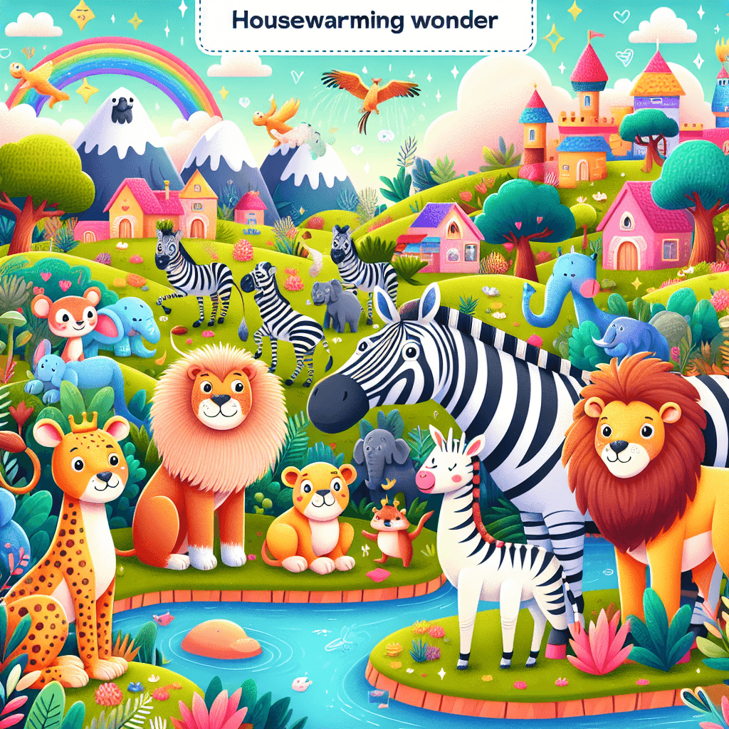 Caring Animal Kingdom Paint By Numbers Art