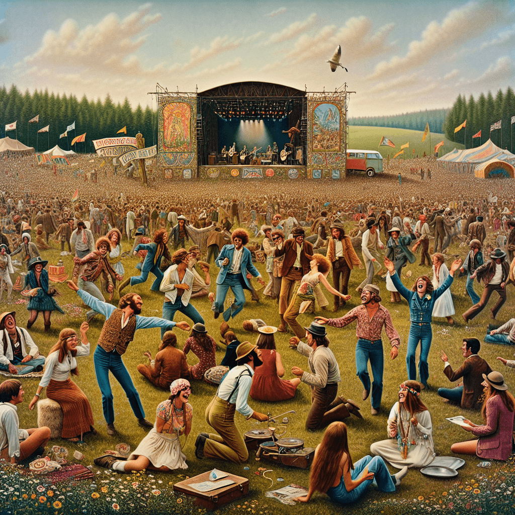 Woodstock Festival - Bethel, USA Paint By Number