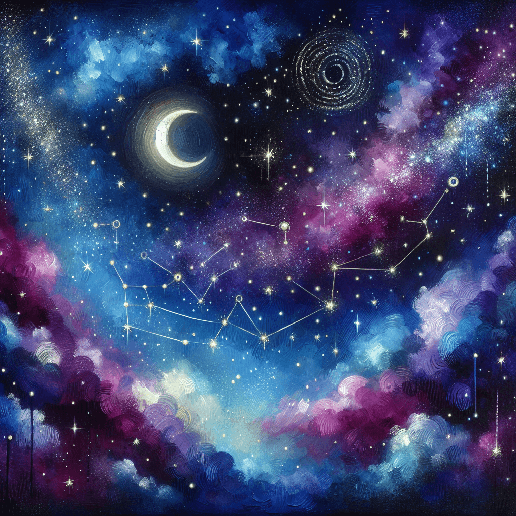 Celestial Night Sky Adventure Paint By Numbers Kits
