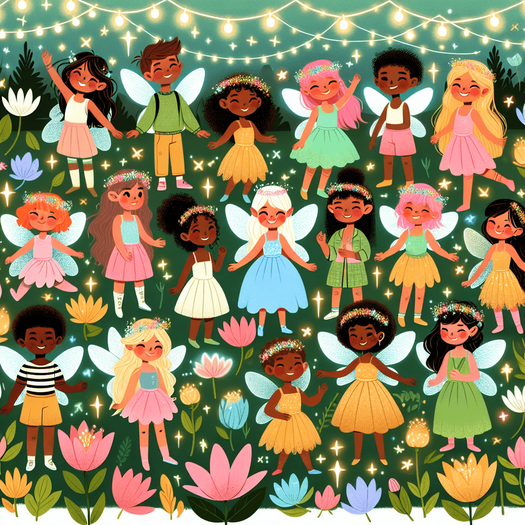 Whimsical Fairy Party Paint By Numbers Kits