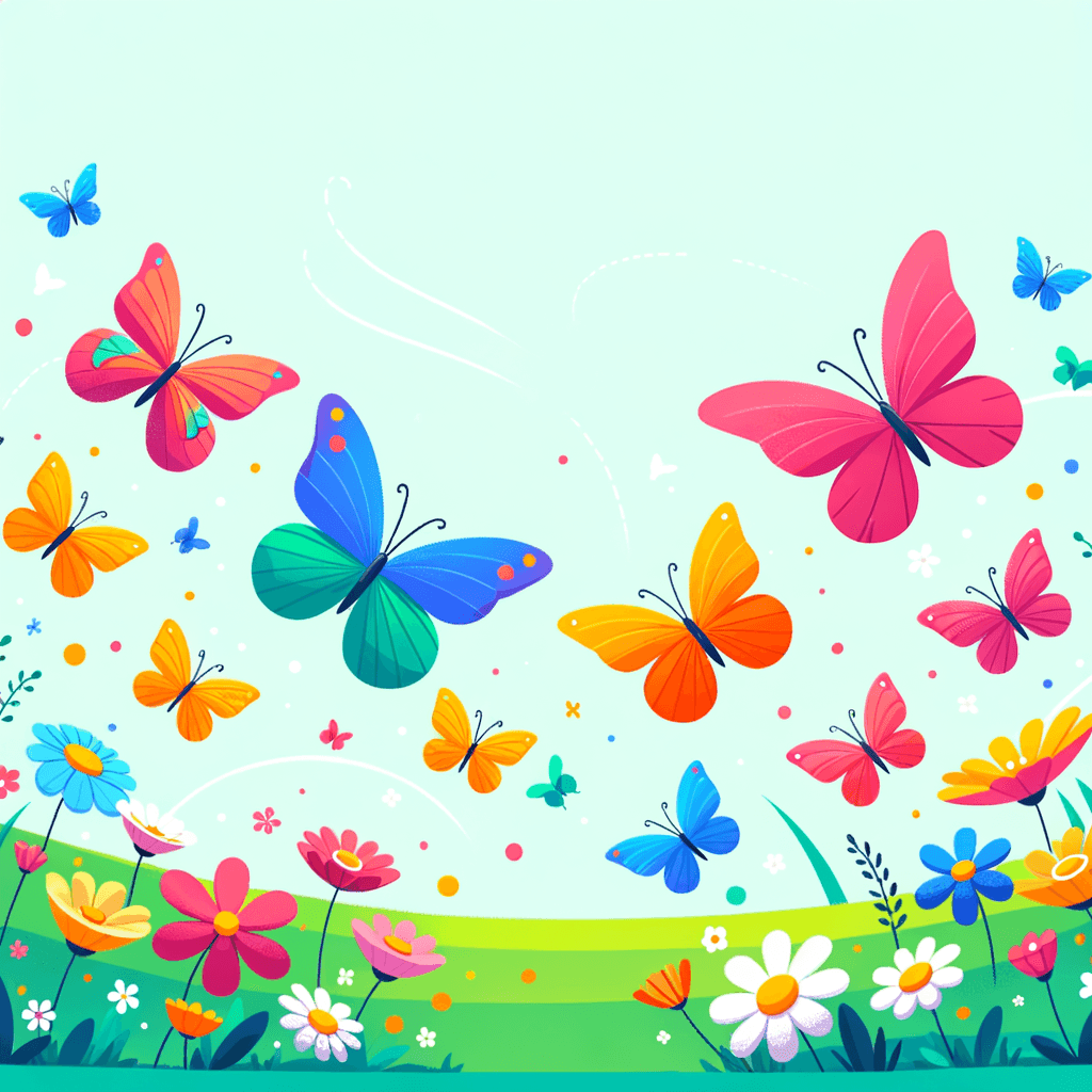 Enchanted Butterfly Meadow Paint By Numbers Art