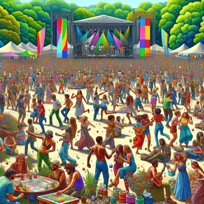 Okeechobee Music & Arts Festival - Florida Numbered Painting Kits