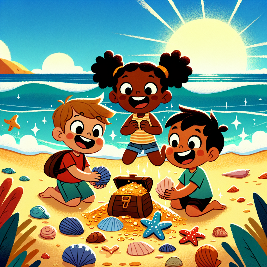 Beach Treasure Discovery Paint By Number