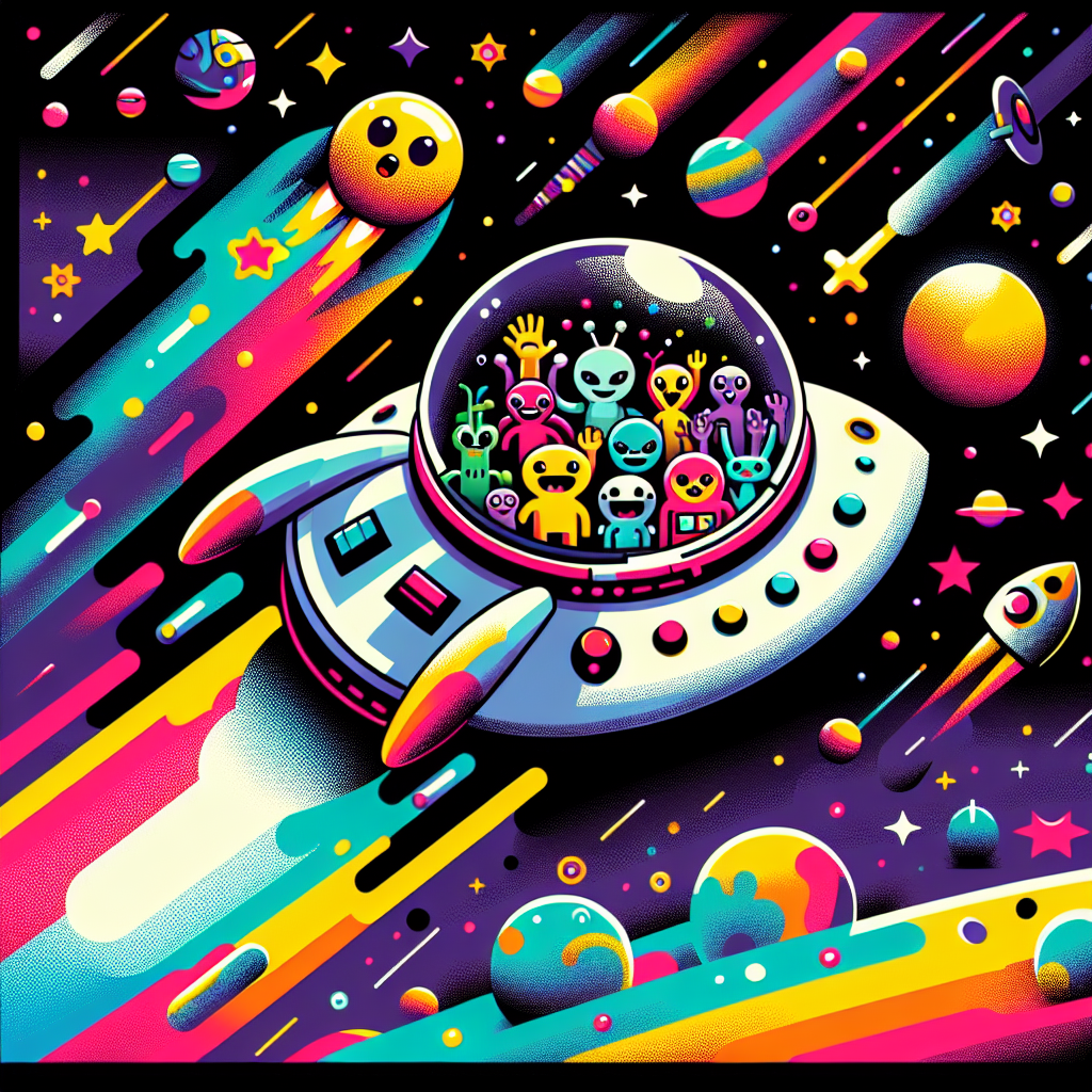 Cosmic Travel Paint By Color