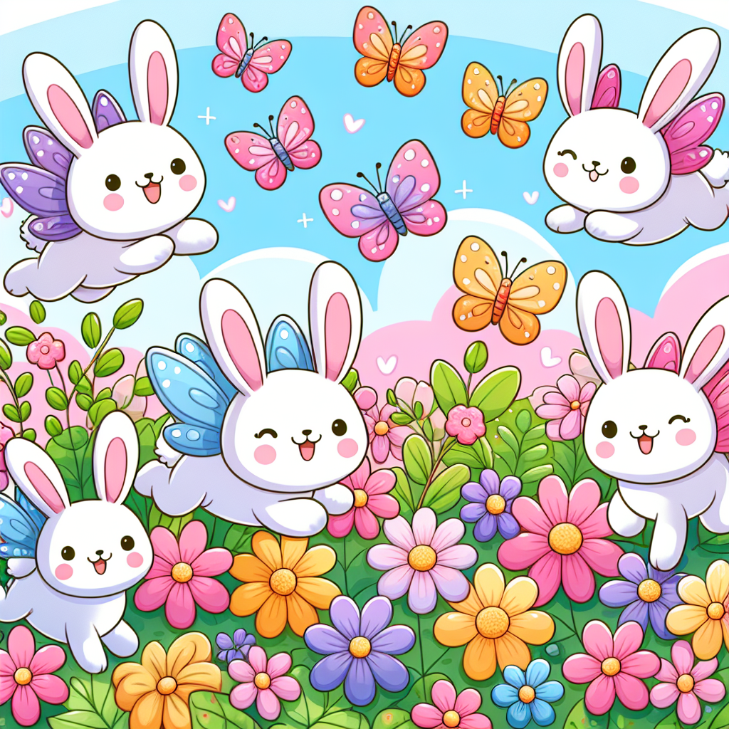 Cheerful Garden Frolic Numbered Painting Kits