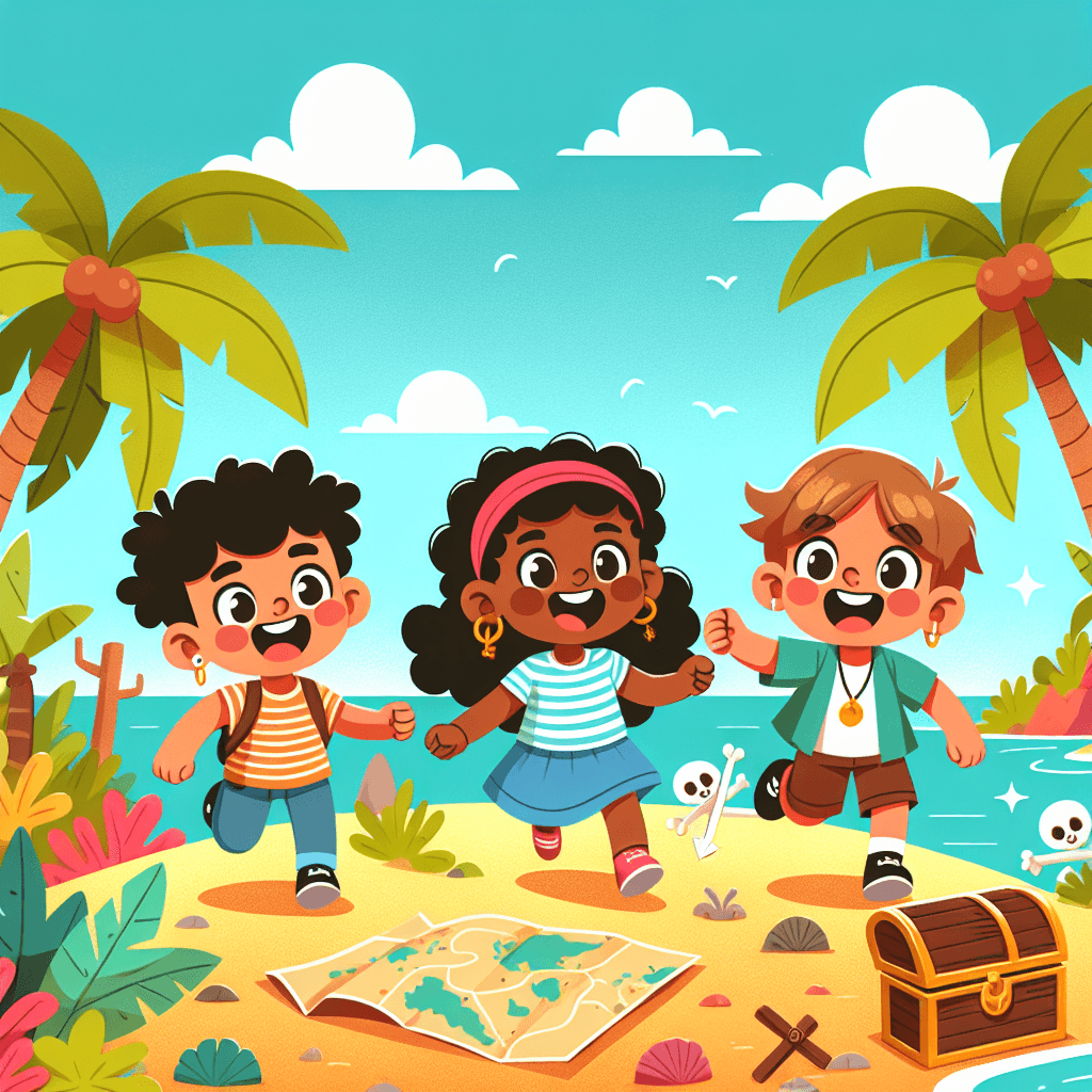 Tropical Treasure Hunt Numbered Painting Kits
