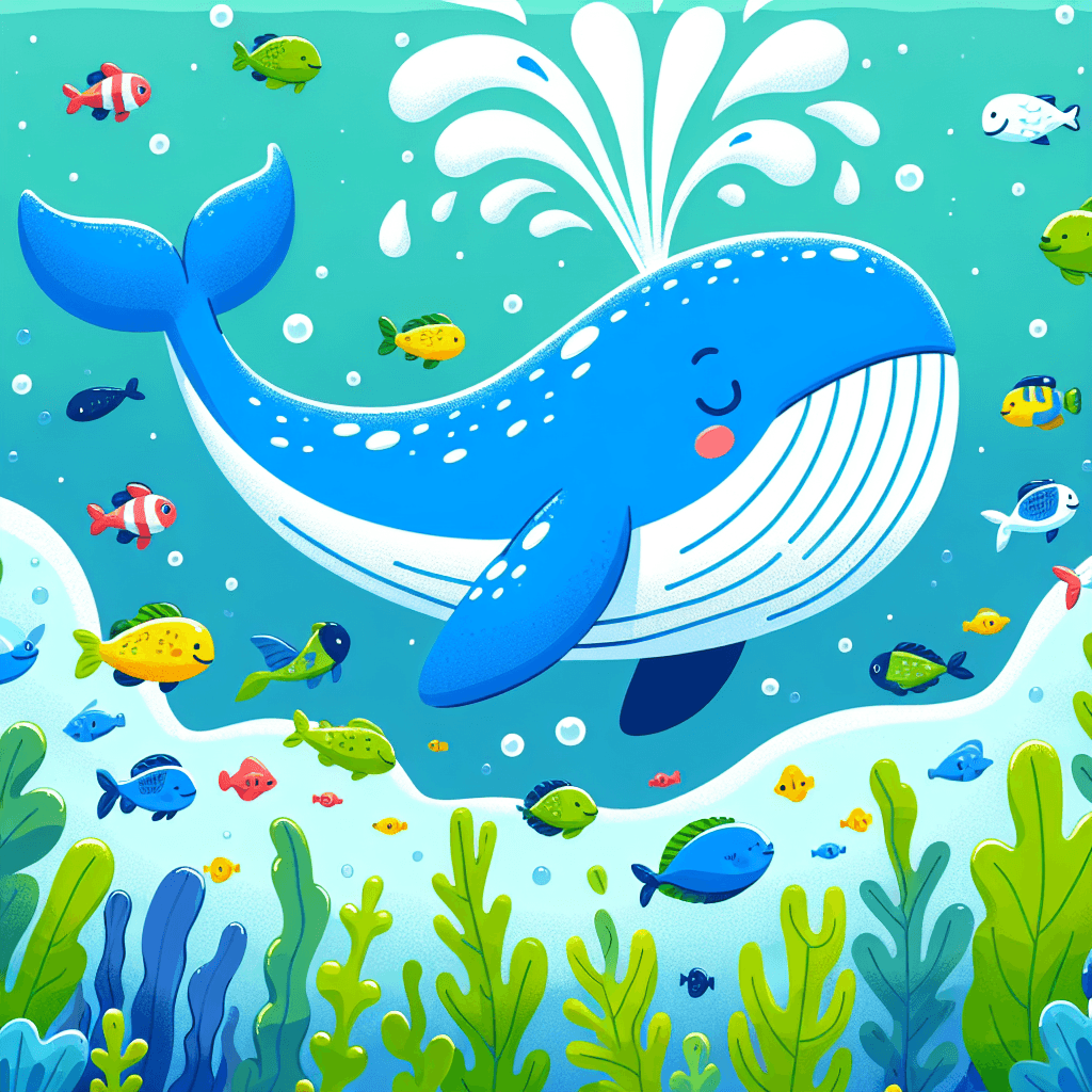 Witty Whale Paint By Color