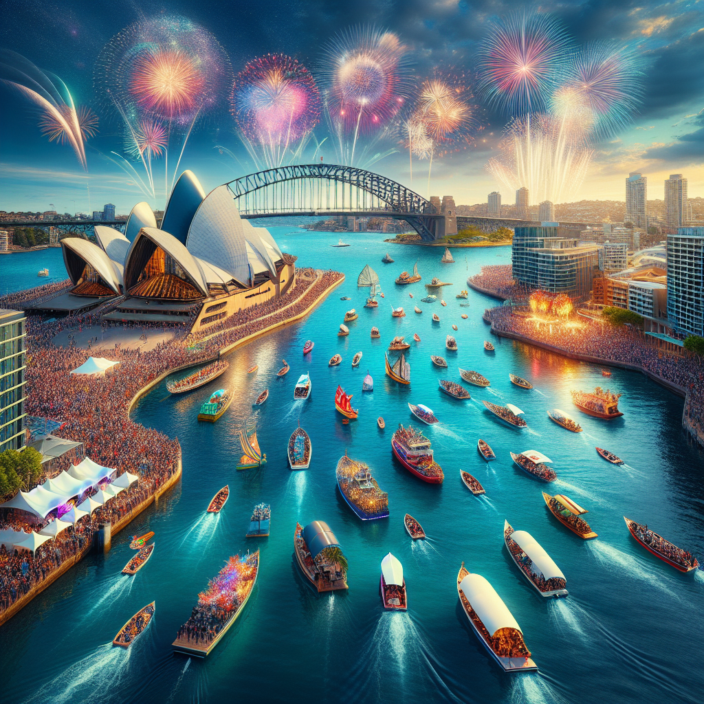 Harbor Festival - Sydney Paint By Number