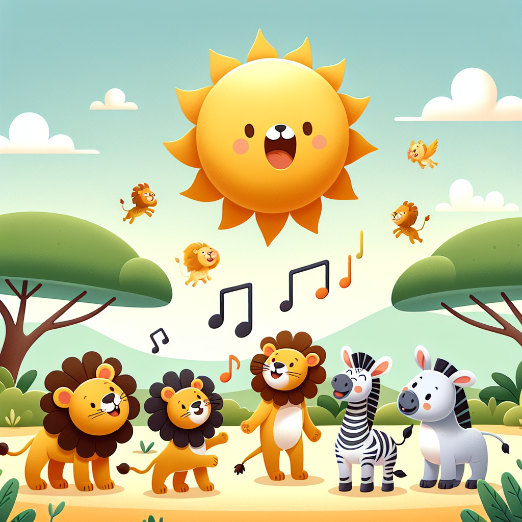 Sunny Savanna Serenade Paint By Number