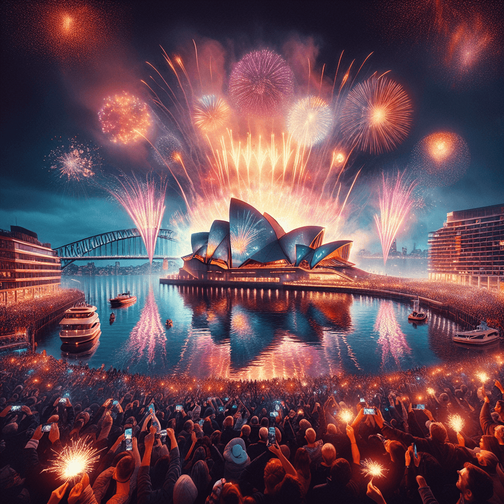 New Year's Eve In Sydney - Australia Paint By Numbers