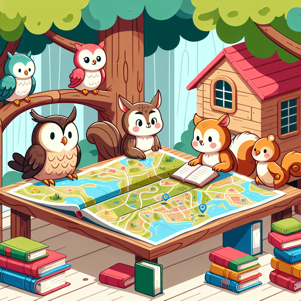 Curious Creatures' Clubhouse Painting By Numbers Kit