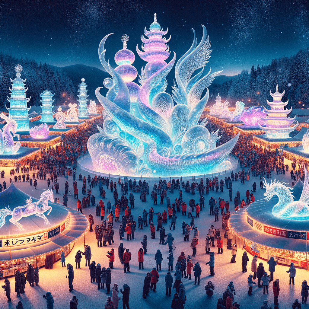 Sapporo Snow Festival - Sapporo, Japan Paint By Number