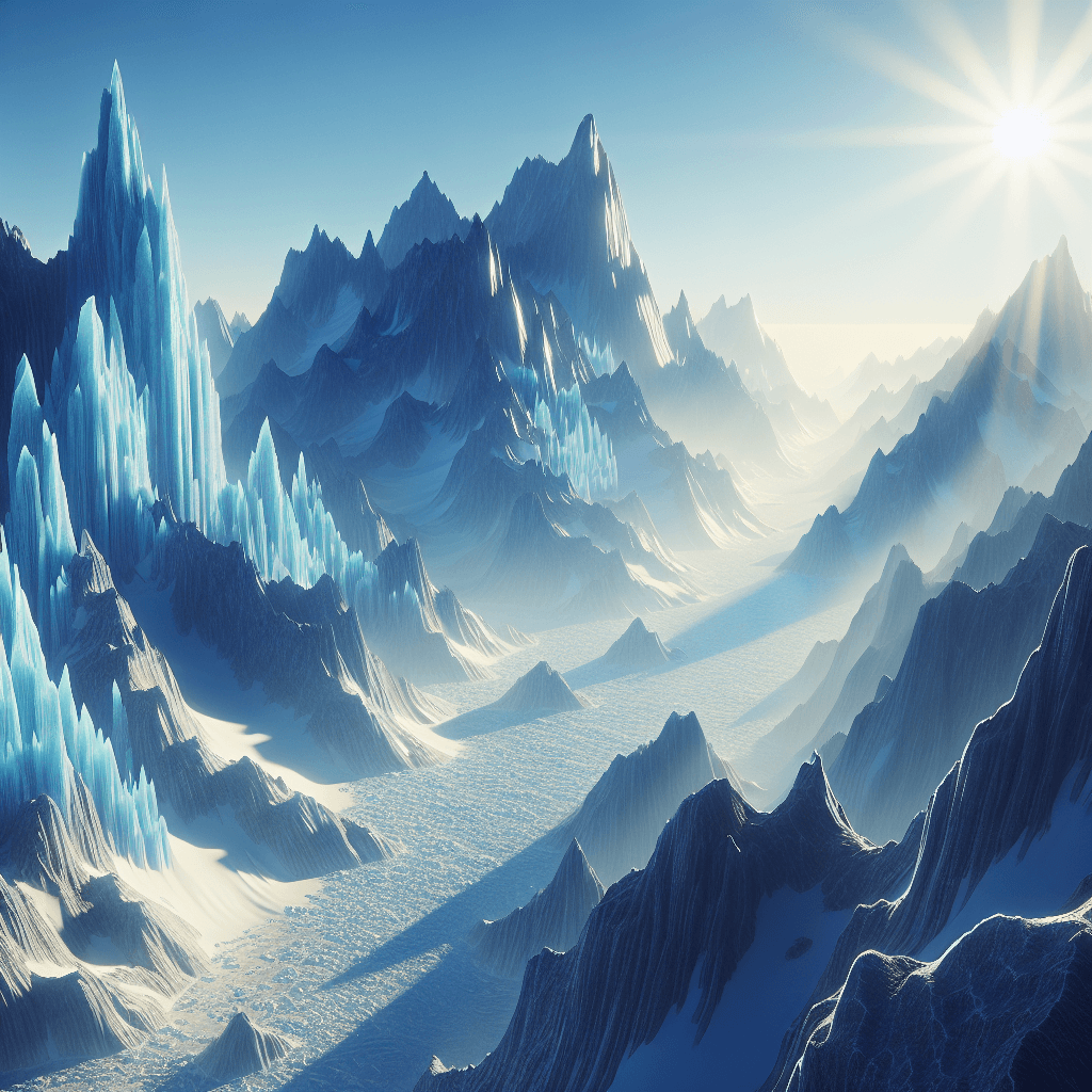 Glacial Wonderscape Paint By Numbers