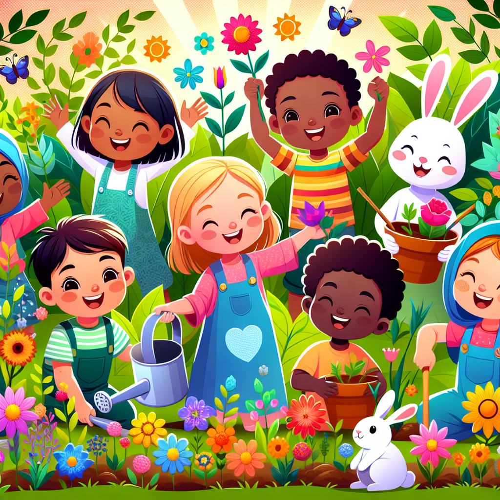 The Whimsical Garden Paint By Color