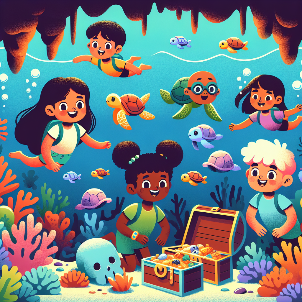 Charming Coral Caves Paint By Number