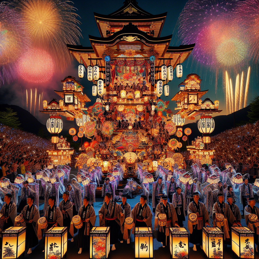 Chichibu Yomatsuri - Chichibu Painting Number Kit