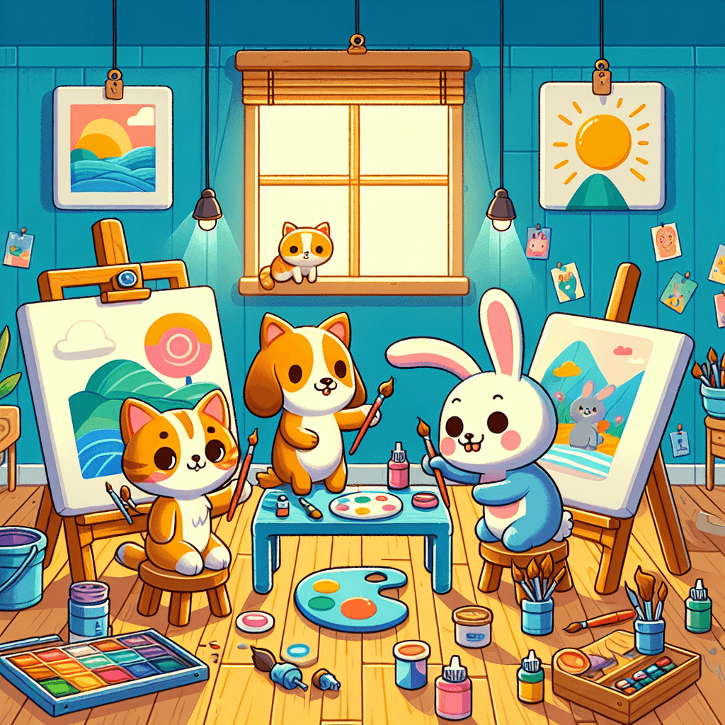 Animal Artist Gallery Paint By Numbers Art