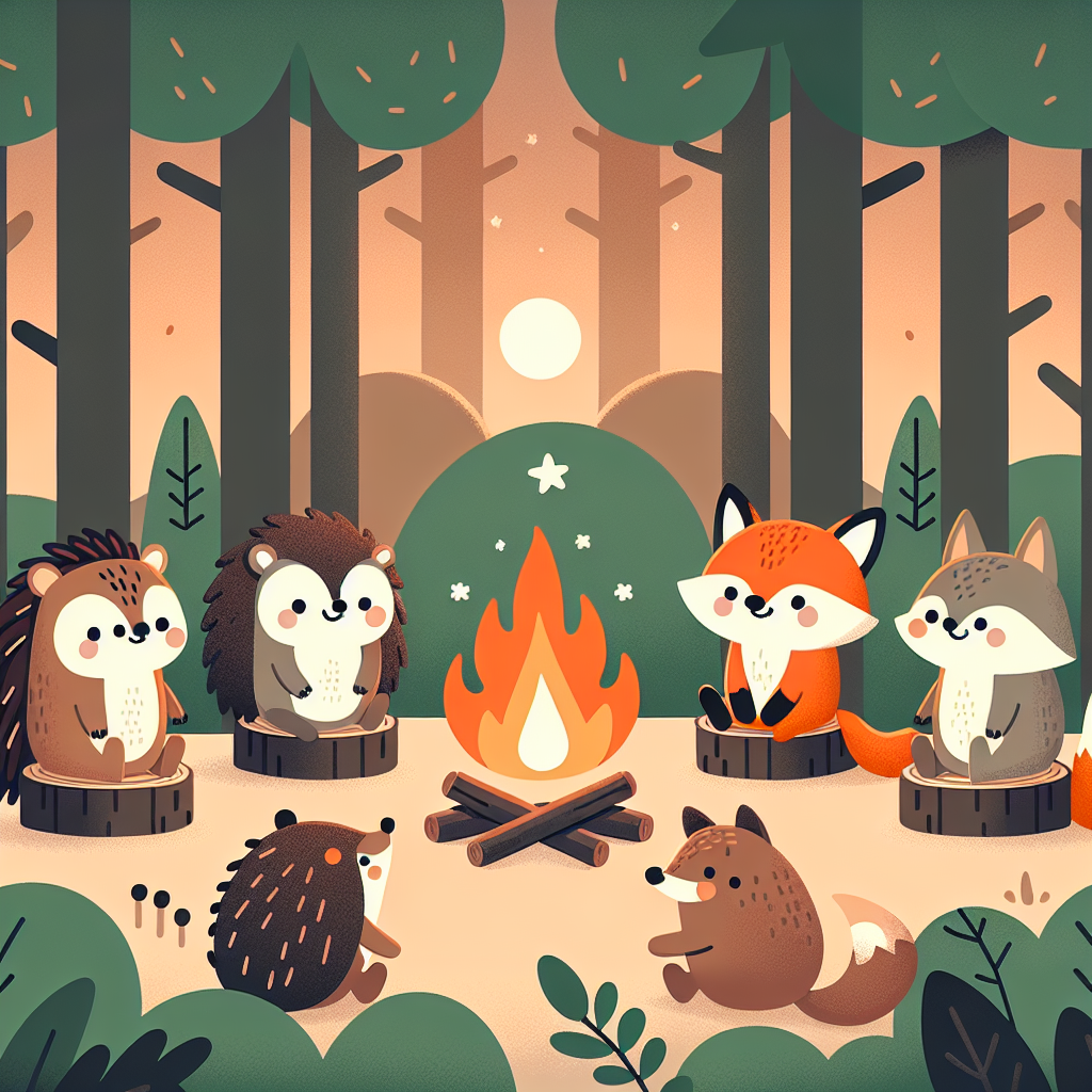 Cozy Woodland Home Paint By Number