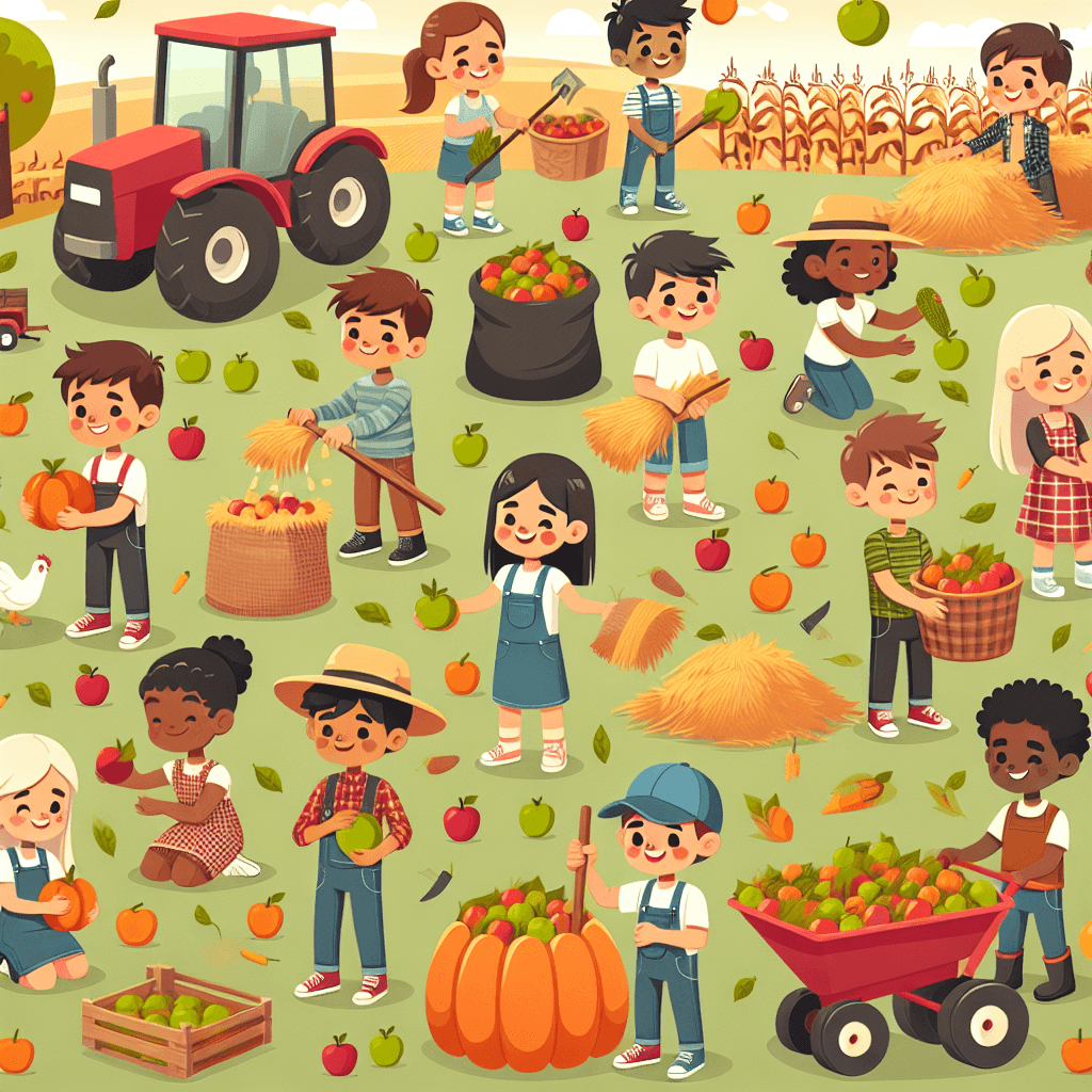 Farming Harvest Festival Painting By Numbers Kit