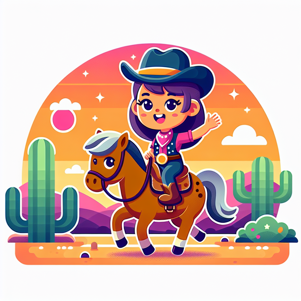 Wild West Cowgirl Paint By Numbers