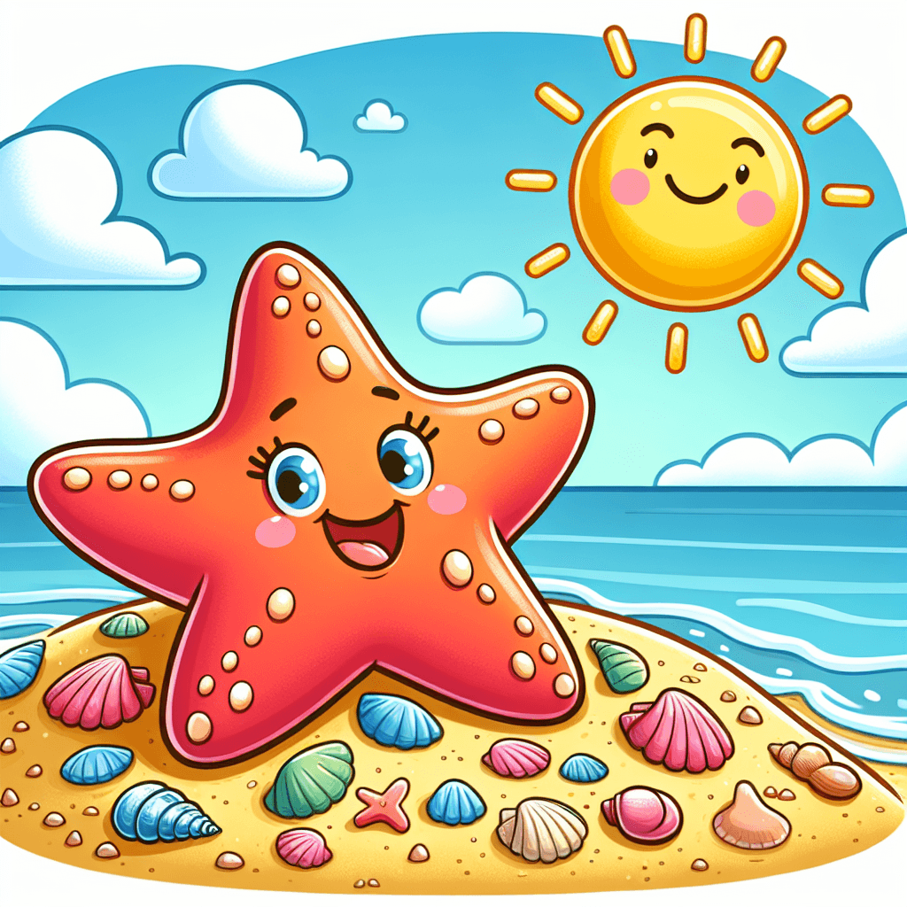Whimsical Starfish Paint By Numbers