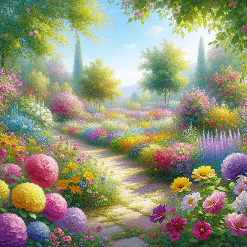 Blissful Spring Awakening Painting Number Kit