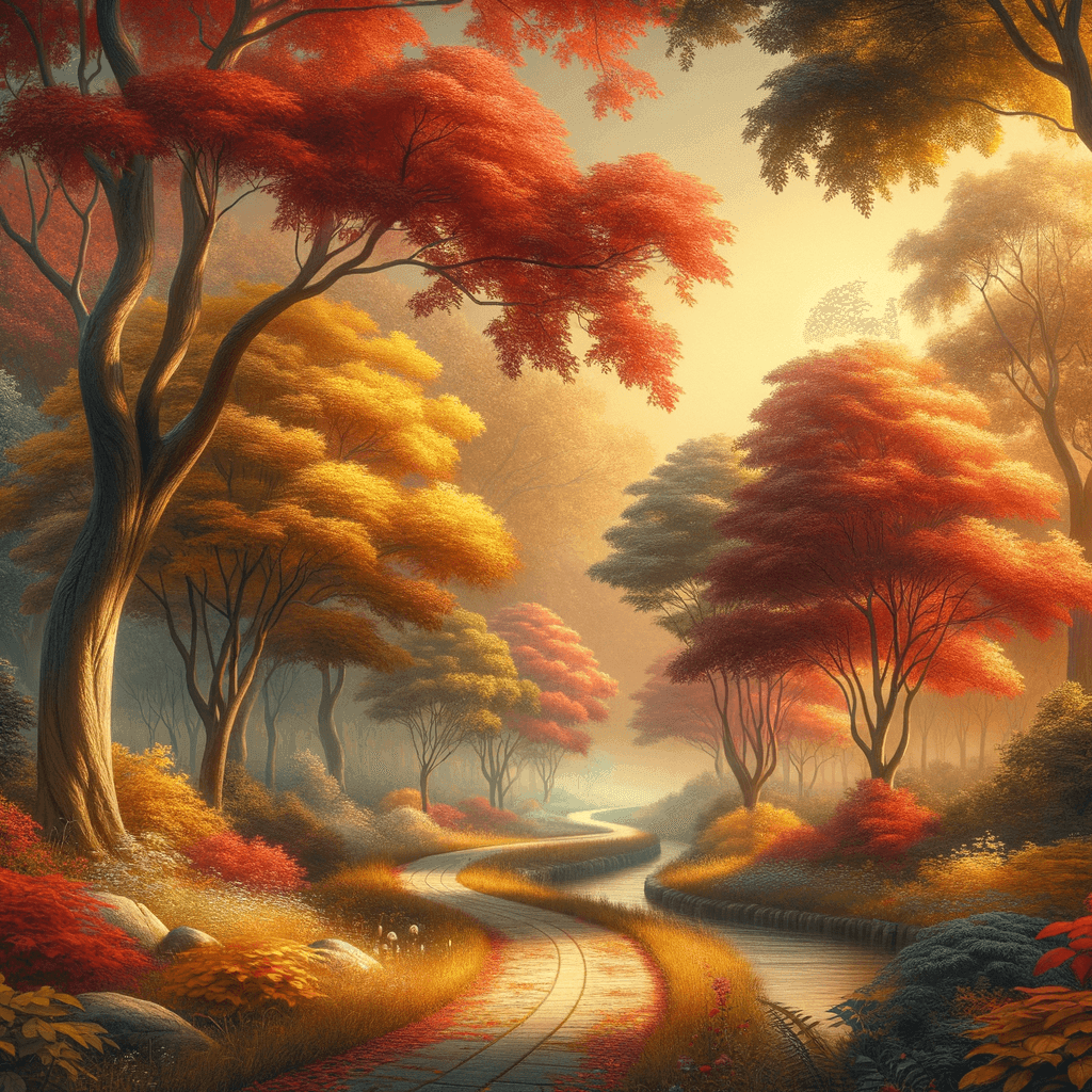 Radiant Autumn Hues Numbered Painting Kits