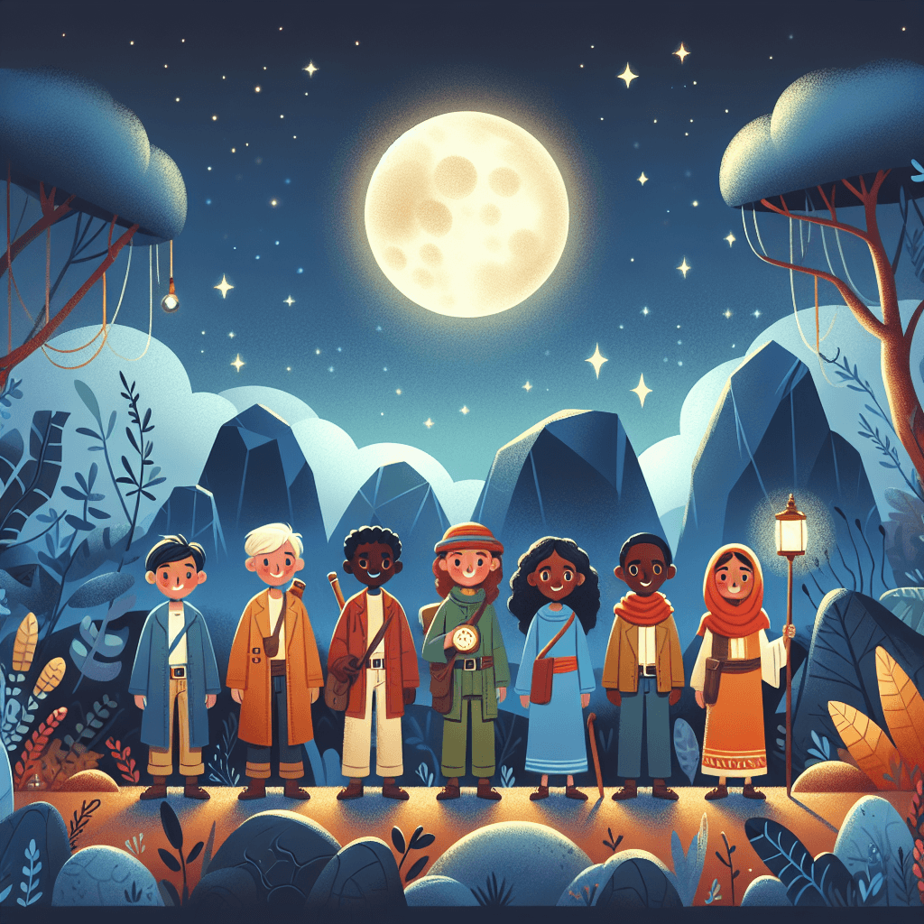 Moonlit Adventure Paint By Number