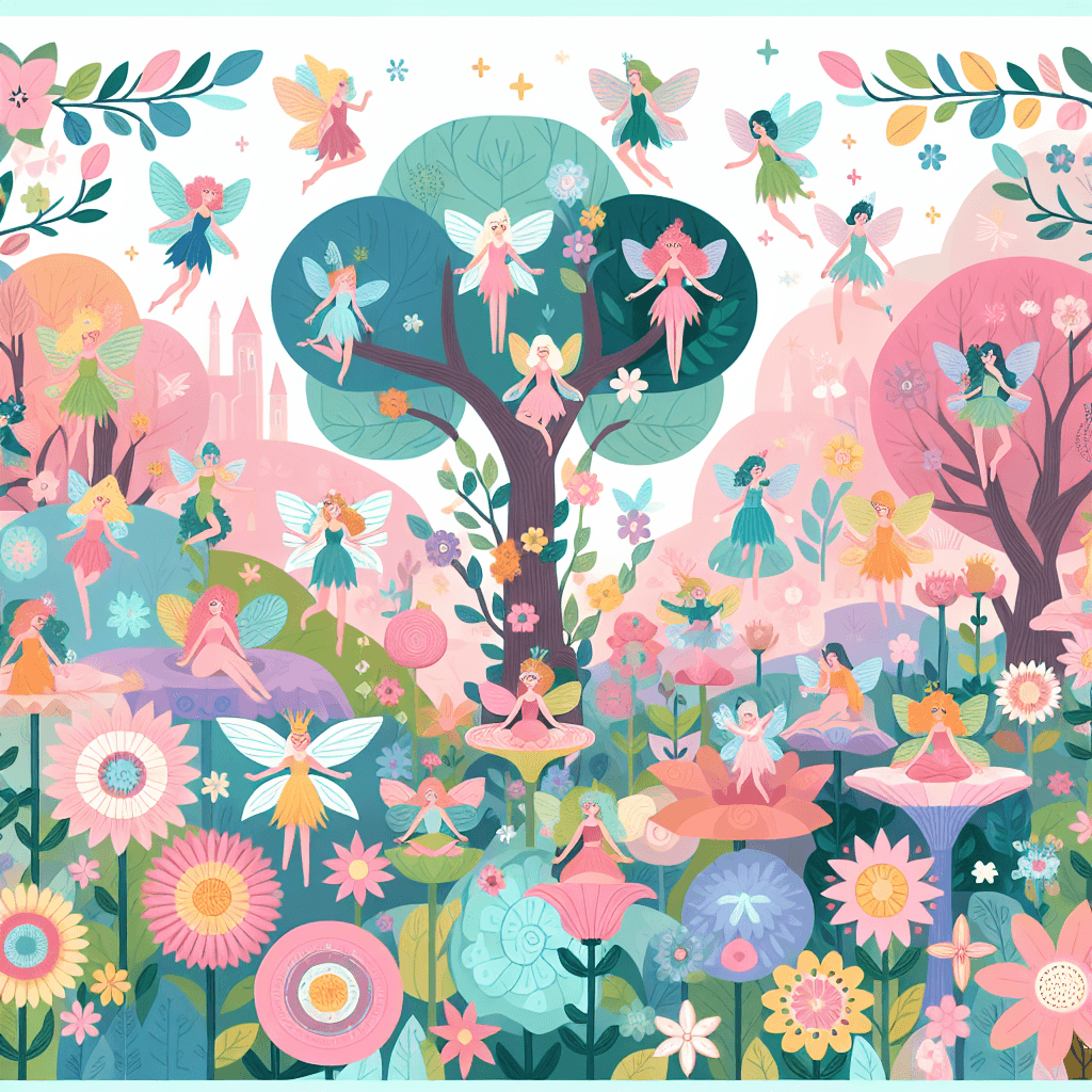 Fairy Garden Magic Paint By Numbers Art