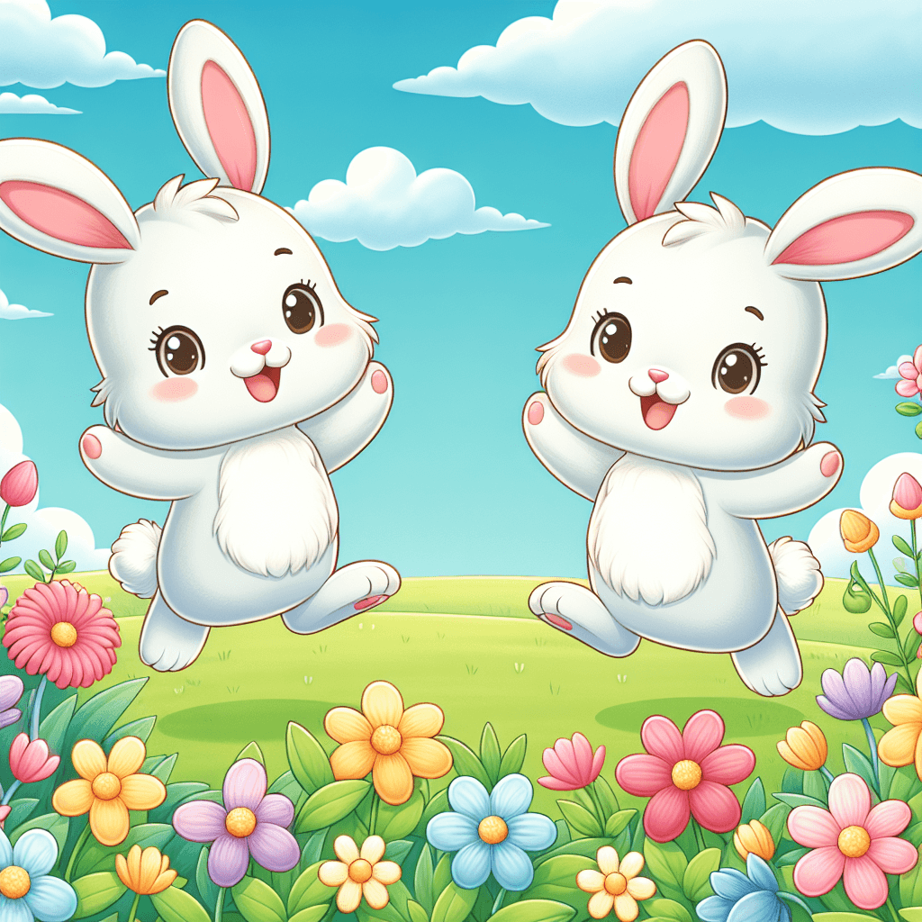Bouncing Bunny Adventures Numbered Painting Kits