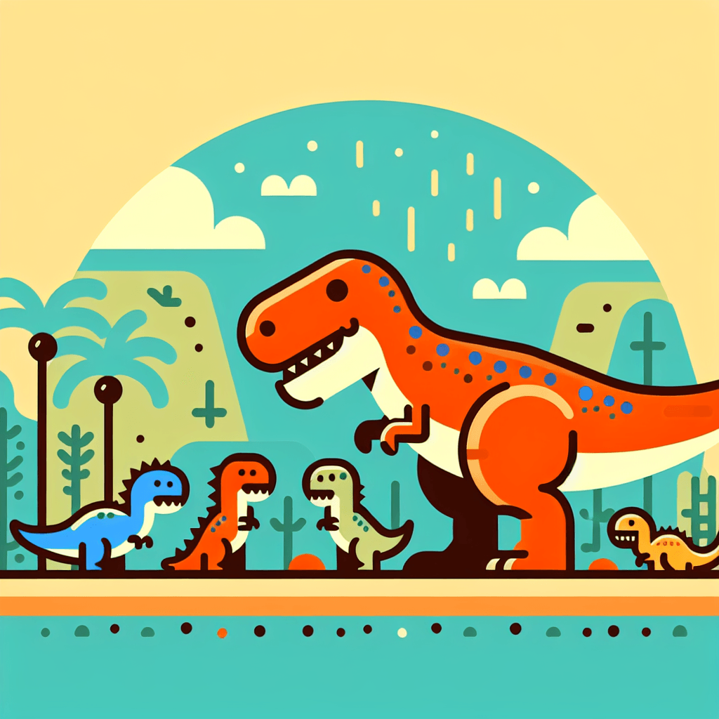 Dinosaur Kingdom Adventure Paint By Number