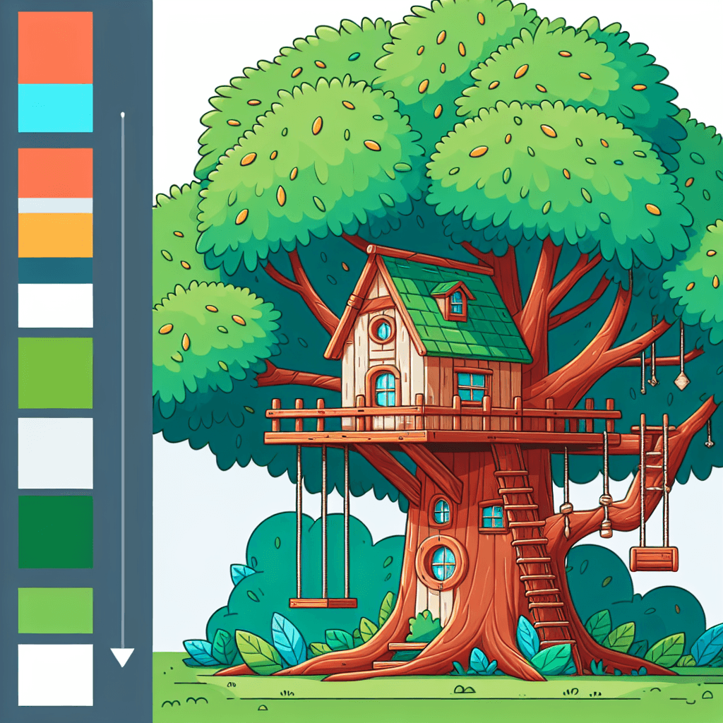 Enchanted Treehouse Retreat Paint By Numbers