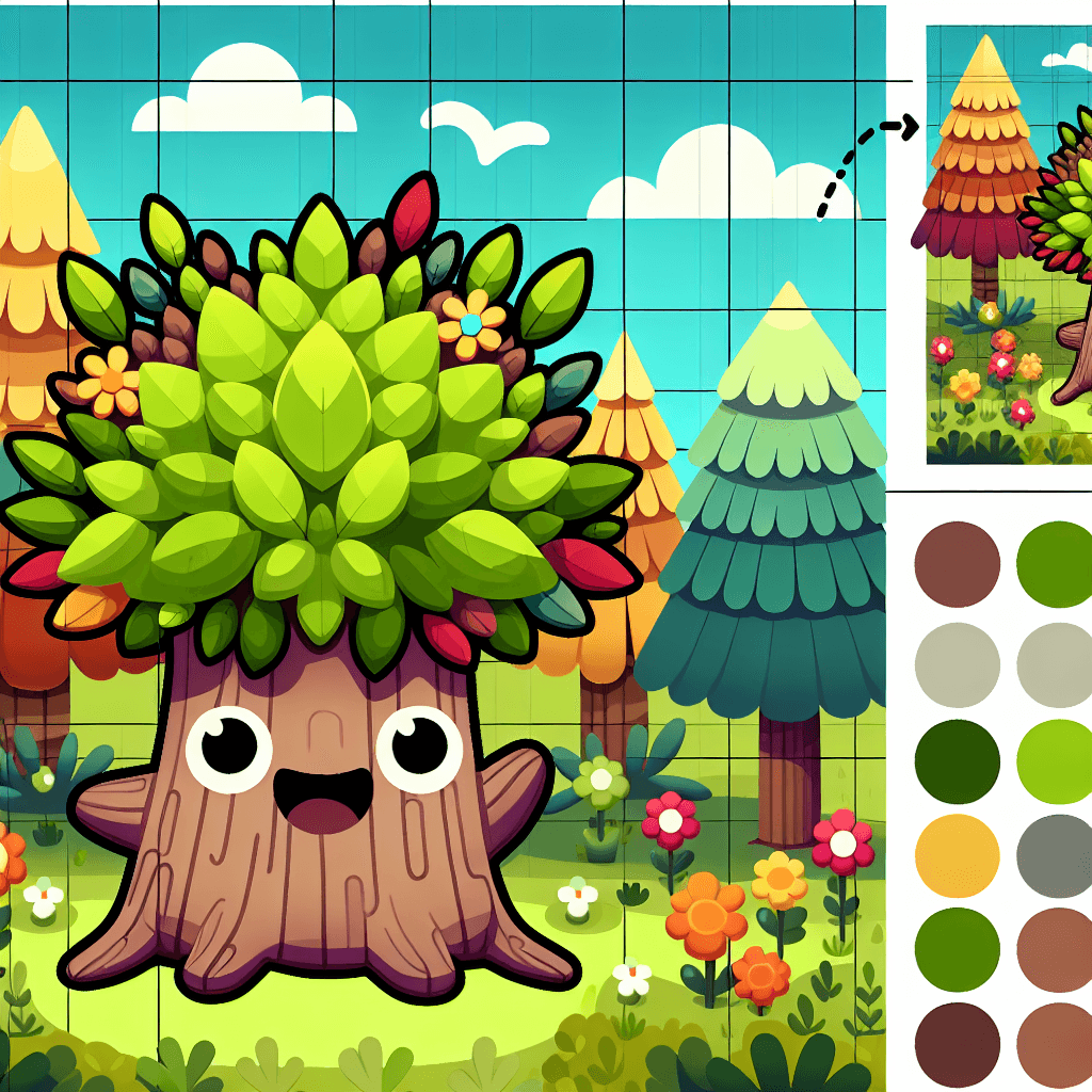 Whimsical Tree Guardian Paint By Numbers Kits