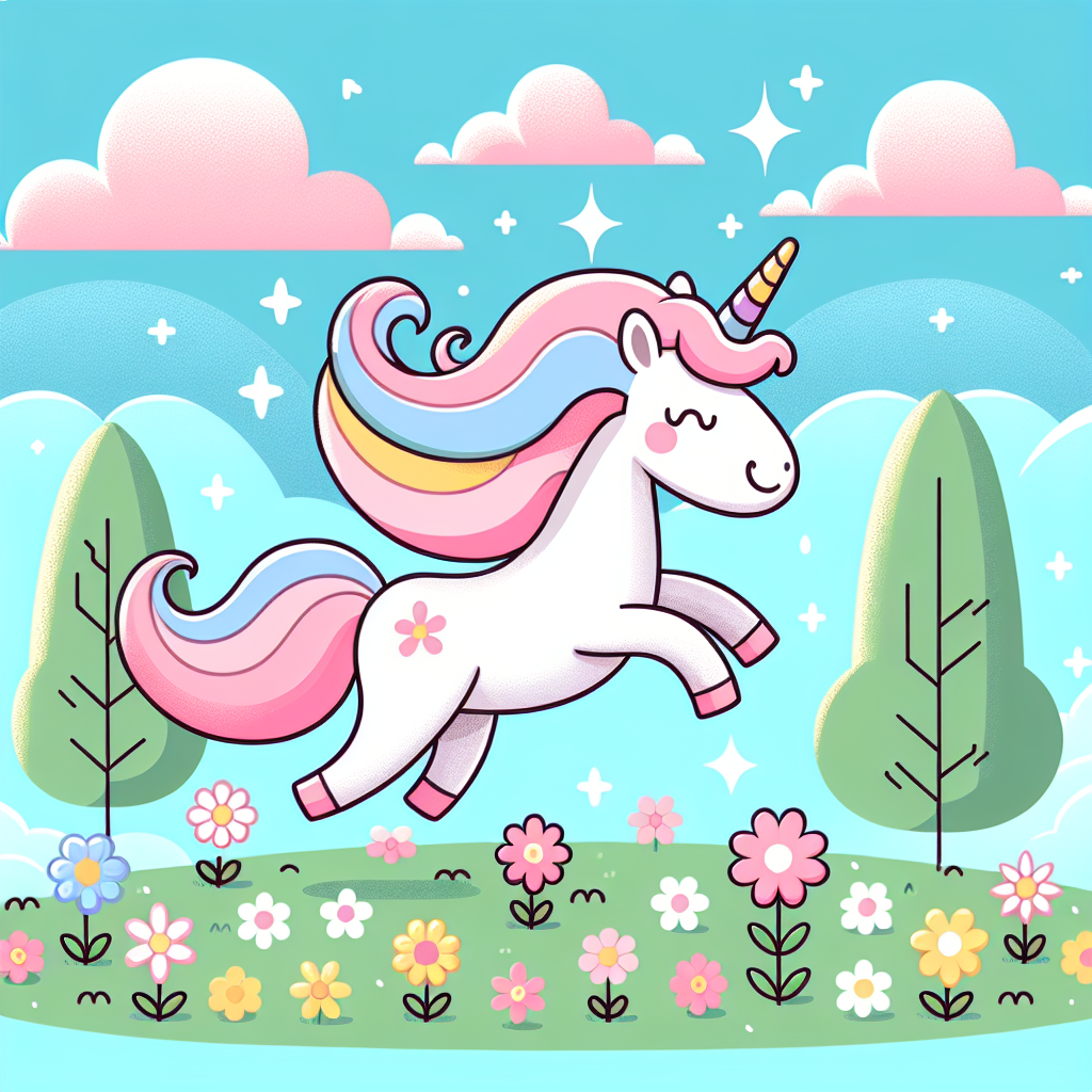 Bubbly Unicorn Dreams Paint By Number