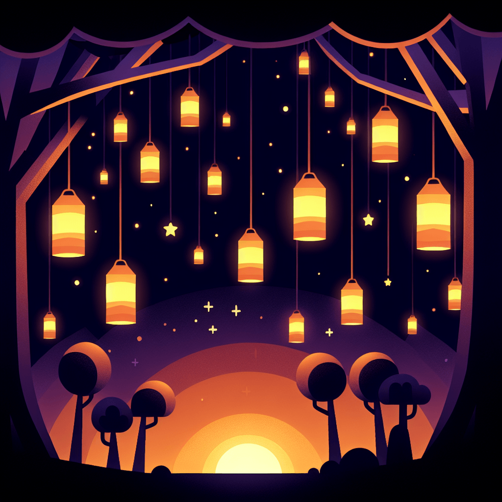 Lucky Lanterns Paint By Number