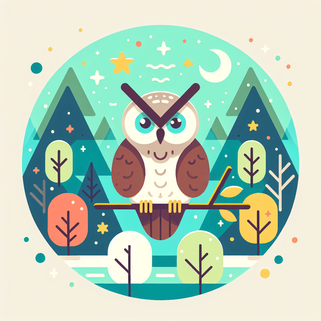 Forest Guardians Owl Paint By Number