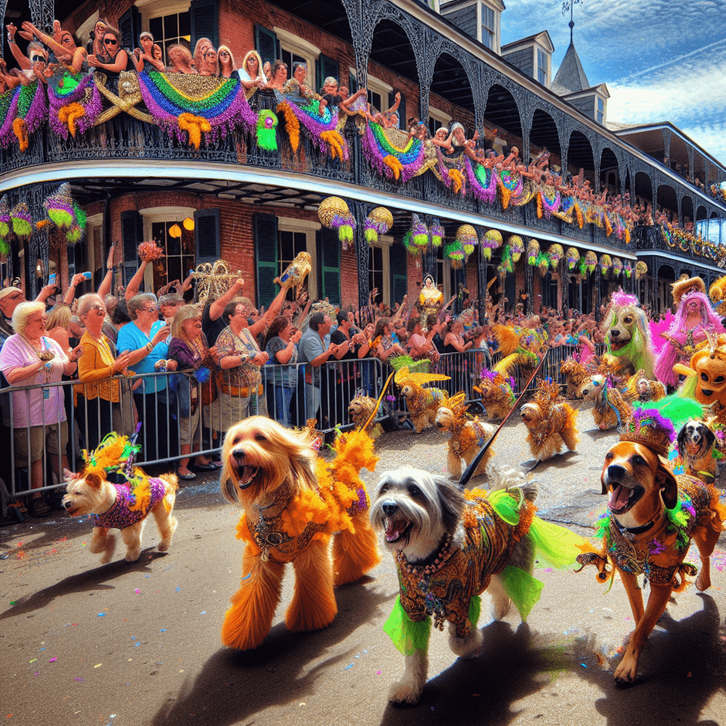 Krewe Of Barkus - USA Paint By Numbers