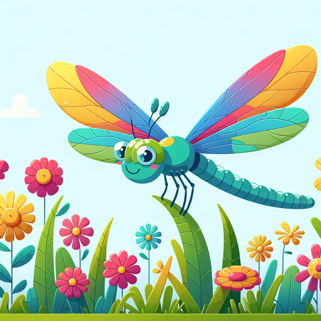 Merry Dragonfly Paint By Color