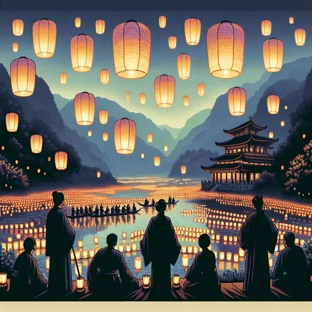 Pingxi Sky Lantern Festival - Pingxi Paint By Number
