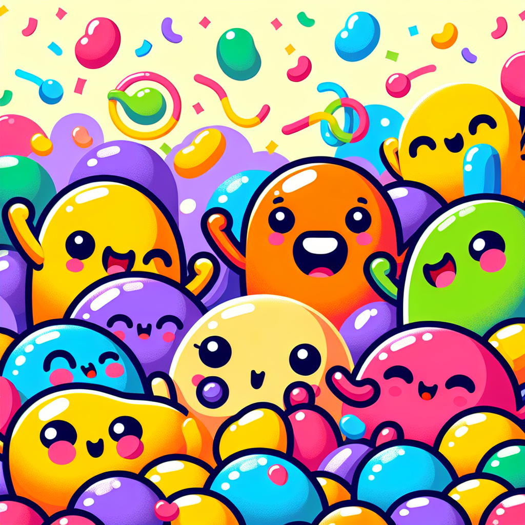 Jolly Jellybean Jubilee Paint By Color