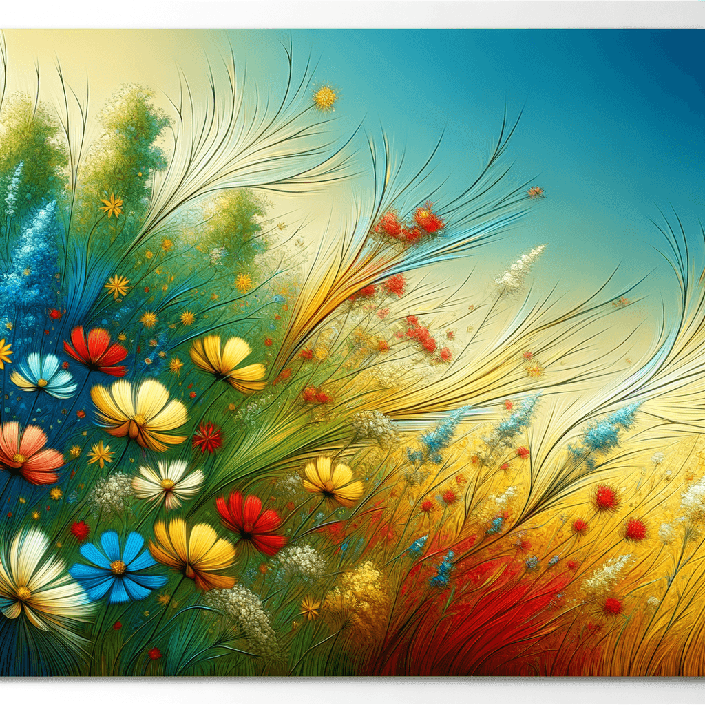 Breezy Summer Fields Paint By Numbers