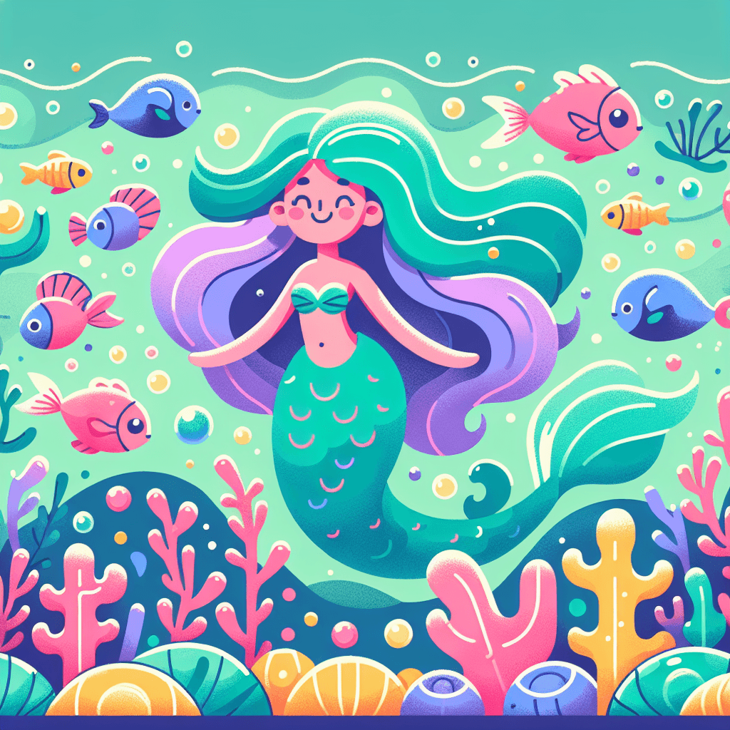 Adventurous Mermaid Paint By Number