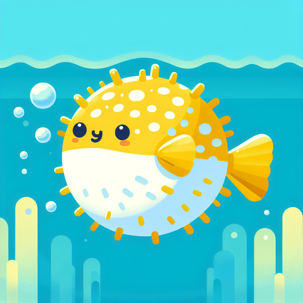 Perky Pufferfish Numbered Painting Kits