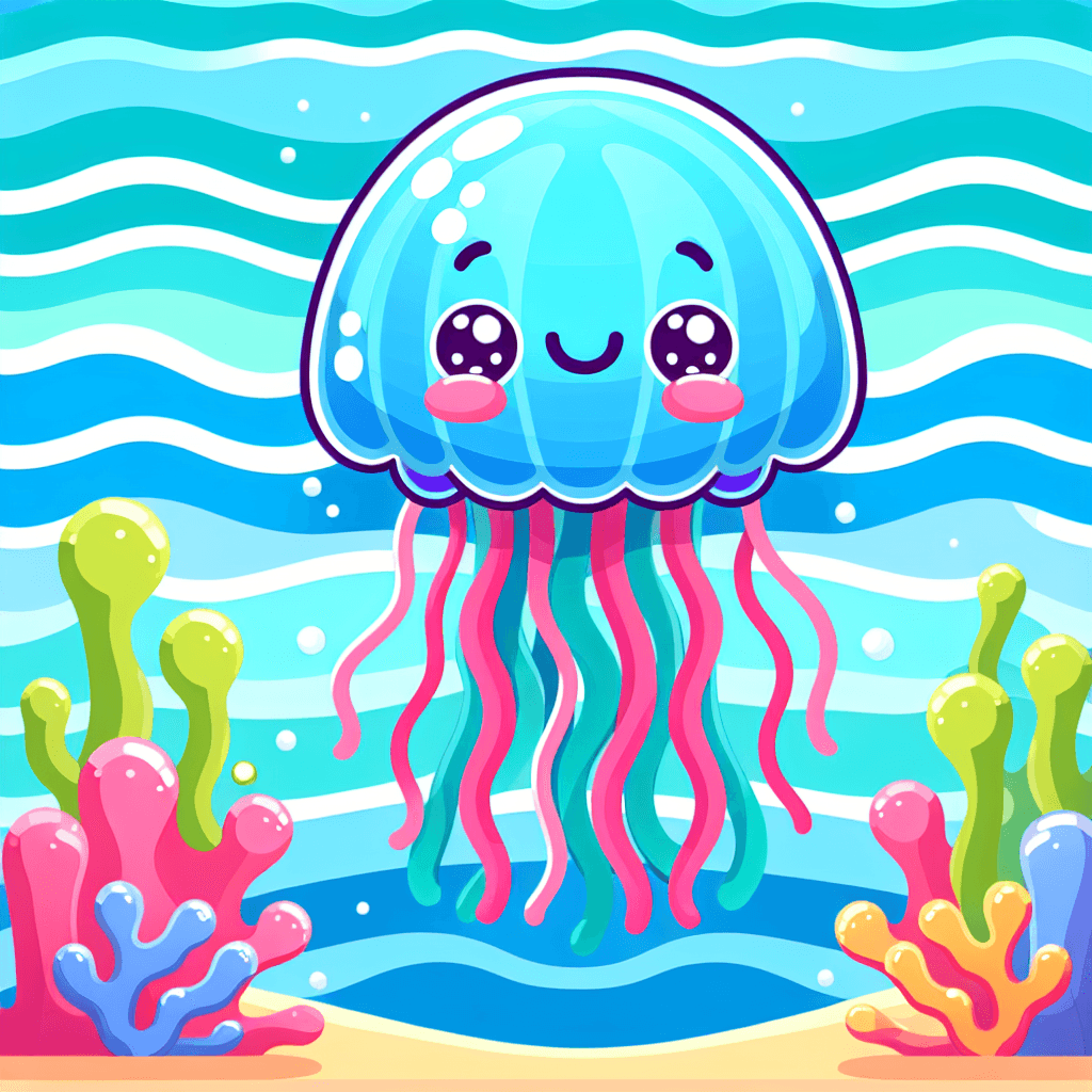 Whimsical Jellyfish Numbered Painting Kits