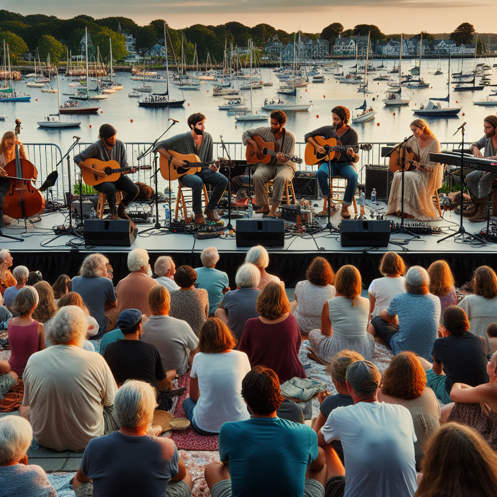 Newport Folk Festival - Rhode Island Paint By Color