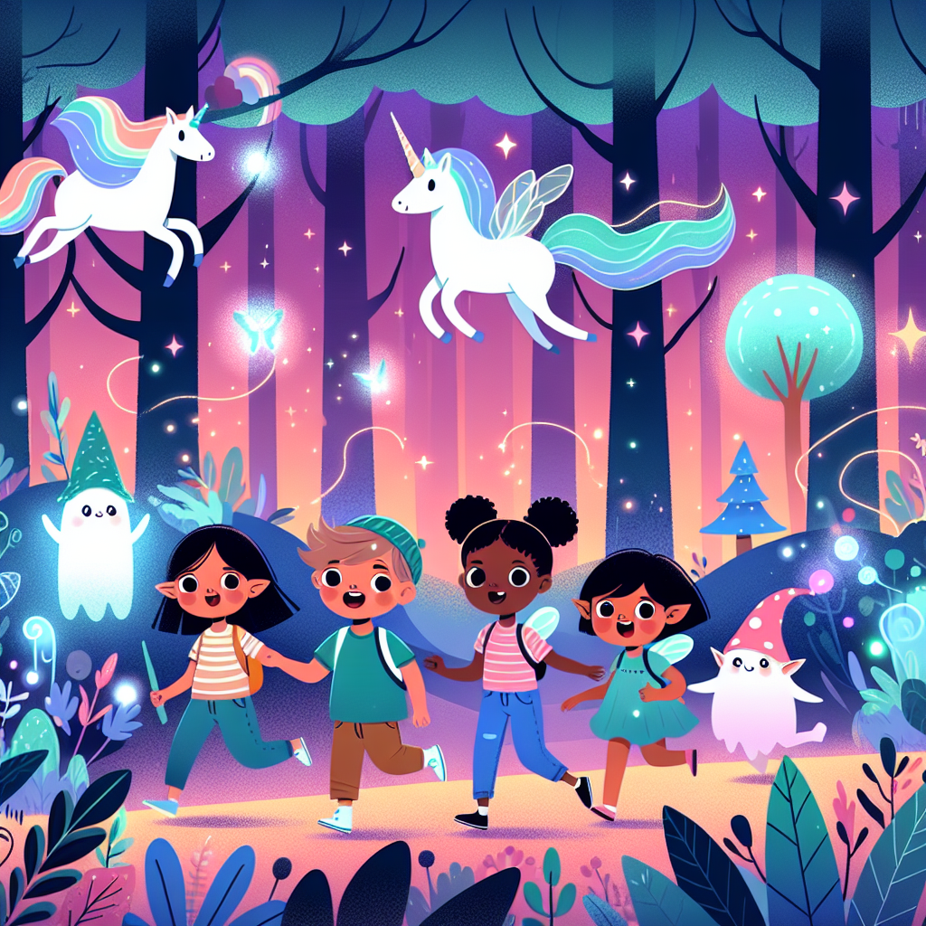 Enchanted Enchanted Woods Paint By Number