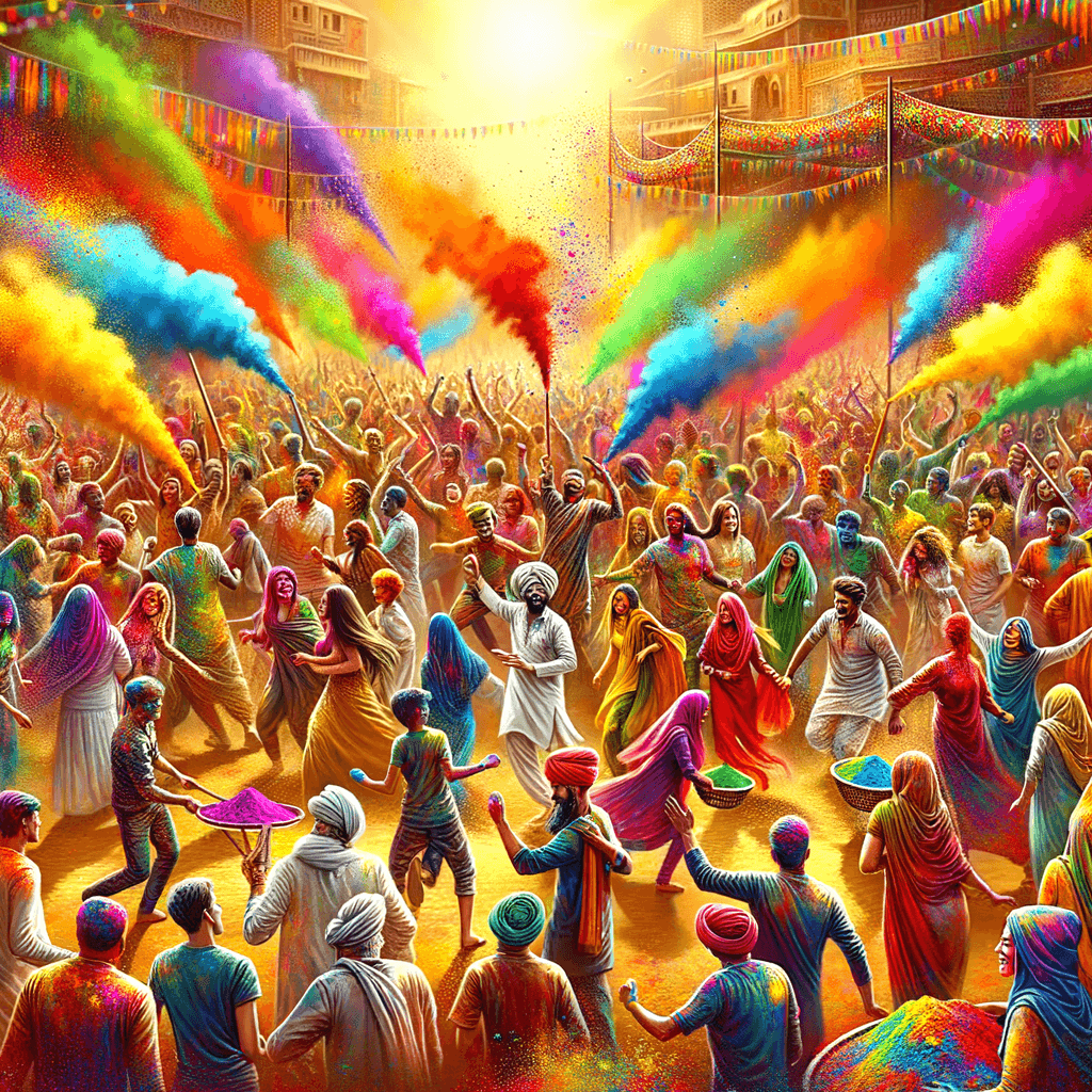Festival Of Colors Harmony Numbered Painting Kits