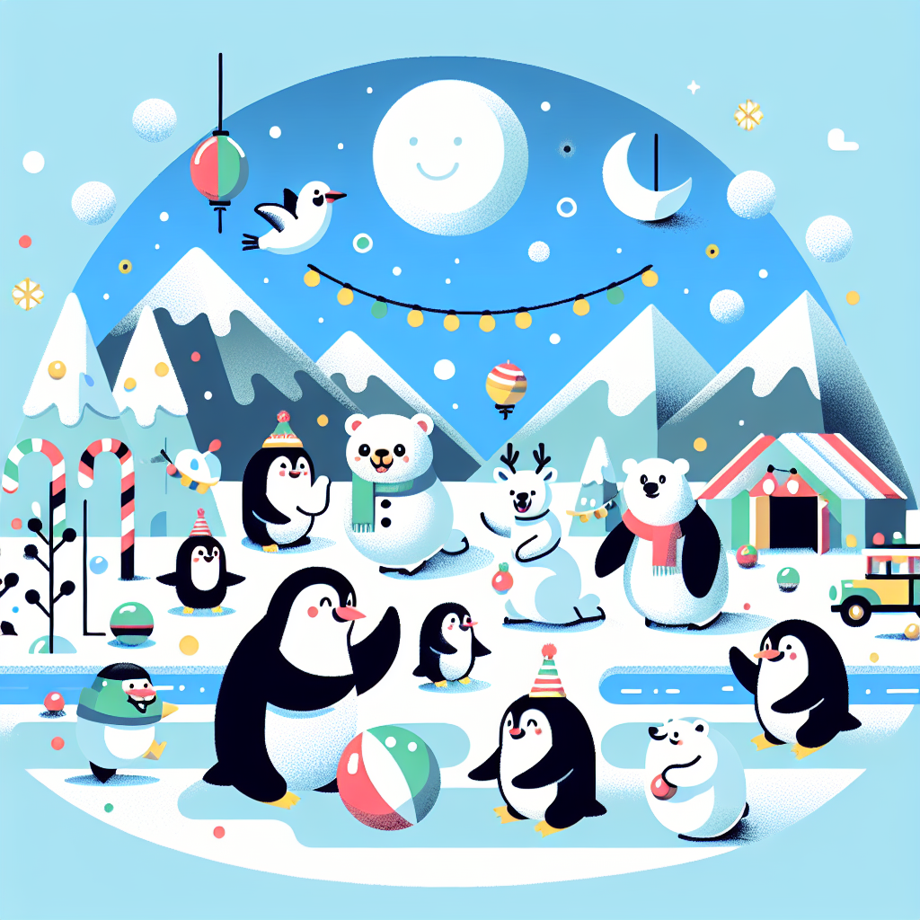 Arctic Friends Festival Paint By Numbers Kits
