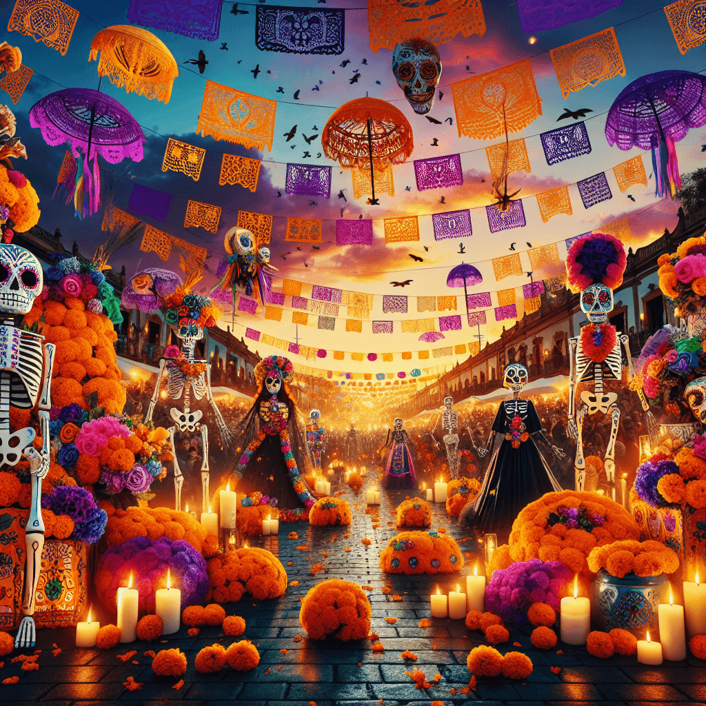 Day Of The Dead Festival - Oaxaca, Mexico Paint By Numbers Art